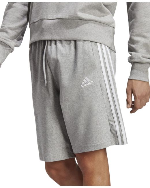 Adidas Essentials Single Jersey 3-Stripes 10 Shorts