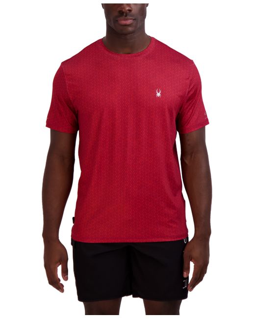 Spyder Printed Jersey Short Sleeve Rash Guard T-Shirt