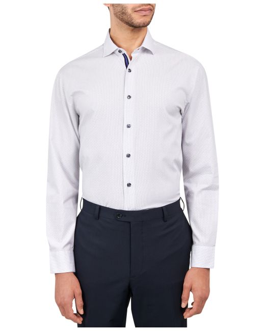 Michelsons Regular-Fit Fine Stripe Dress Shirt