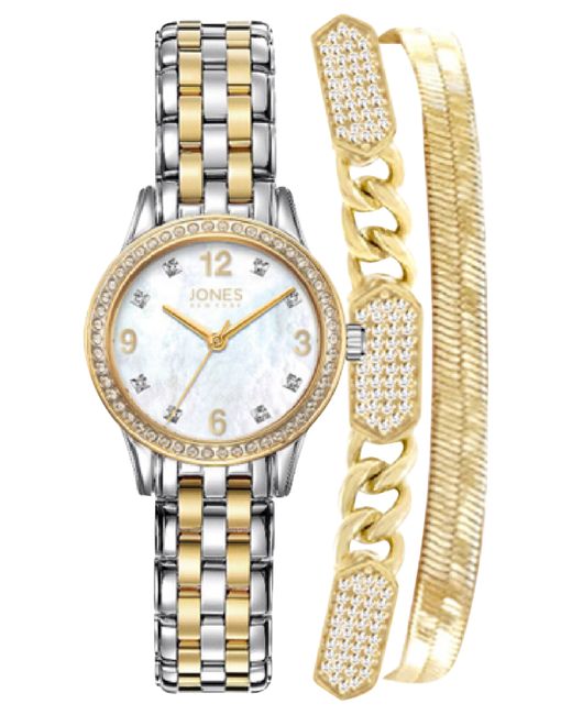 Jones New York Stainless Steel Bracelet Watch Gift Set