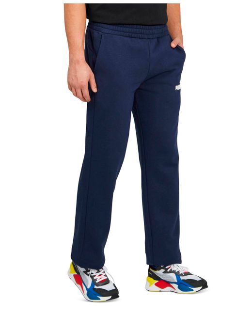 Puma Slim-Fit Logo-Print Fleece Sweatpants