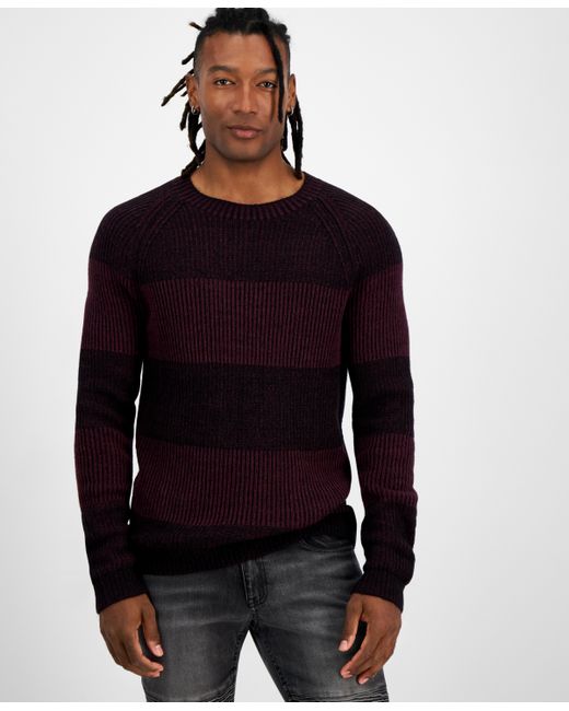 I.N.C. International Concepts Plaited Crewneck Sweater Created for