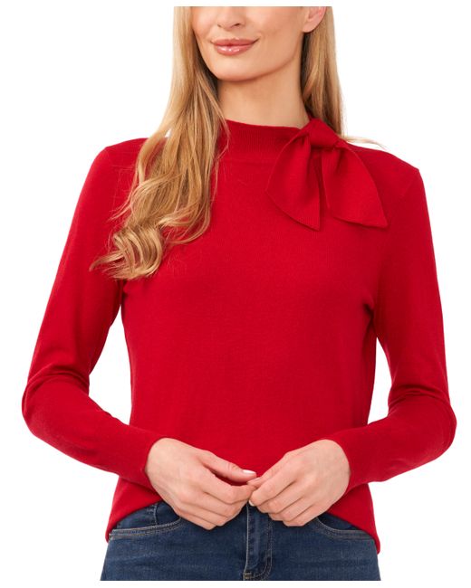 Cece Bow Neck Sweater