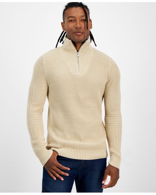 I.N.C. International Concepts Matthew Quarter-Zip Sweater Created for