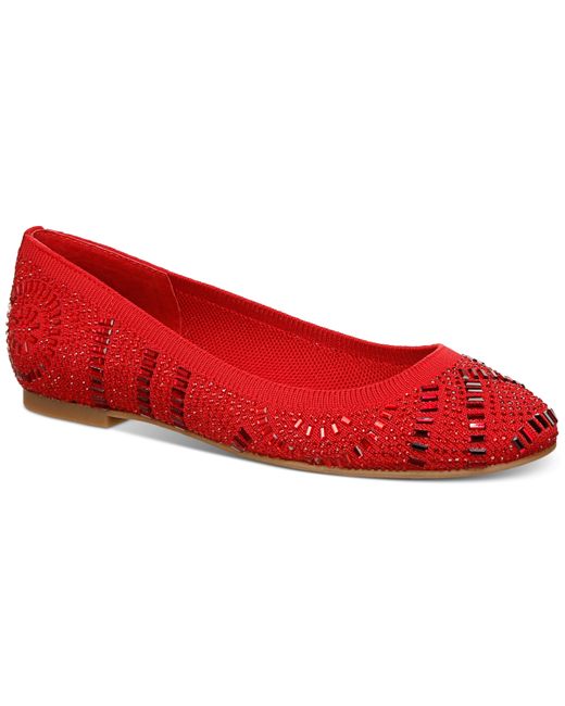 Thalia Sodi Karli Embellished Slip-On Flats Created for Shoes