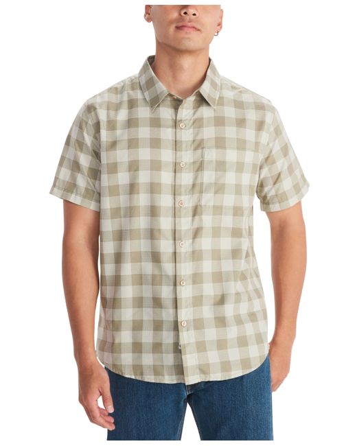 Marmot Aerobora Patterned Button-Up Short-Sleeve Shirt