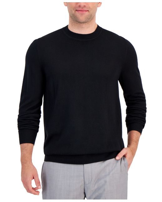 Alfani Long-Sleeve Crewneck Performance Sweater Created for