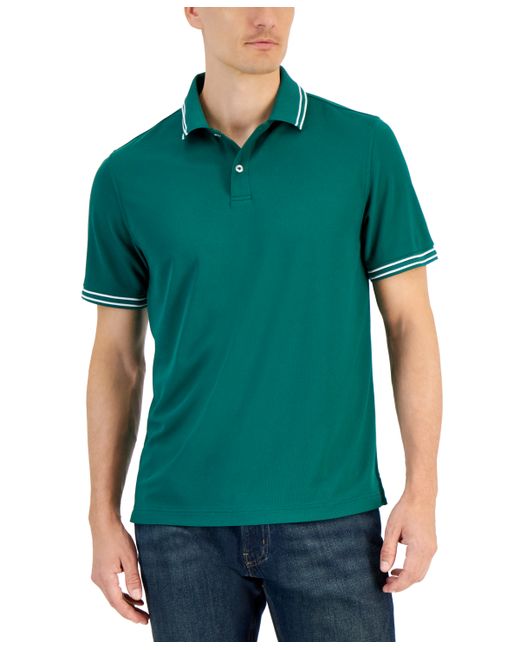 Club Room Performance Stripe Polo Created for