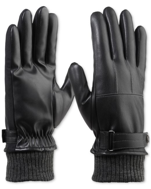 ISOTONER Signature Touchscreen Insulated Gloves with Knit Cuffs