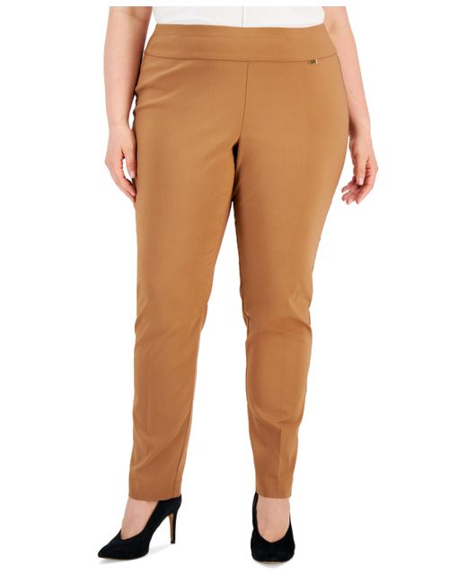 I.N.C. International Concepts Plus Tummy-Control Skinny Pants Created for