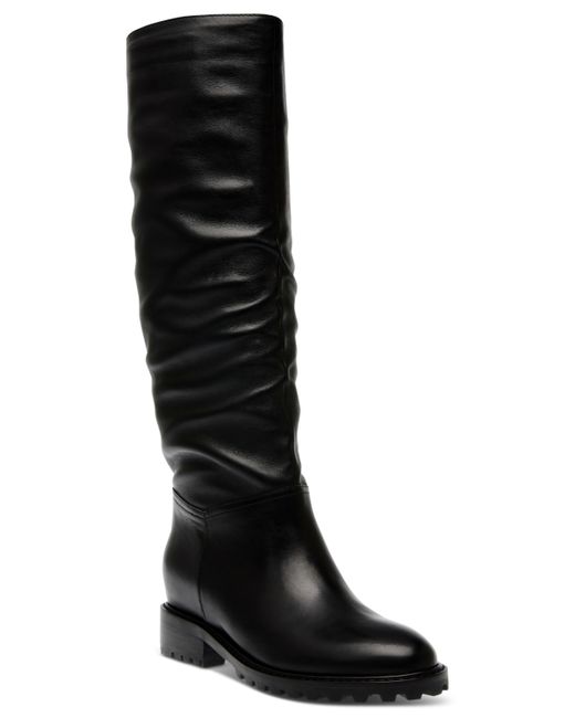 Steve Madden Lorayle Lug-Sole Slouch Tall Boots