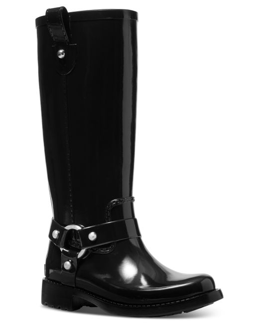 Michael Kors Michael Stormy Pull-On Harness Rain Boots Shoes