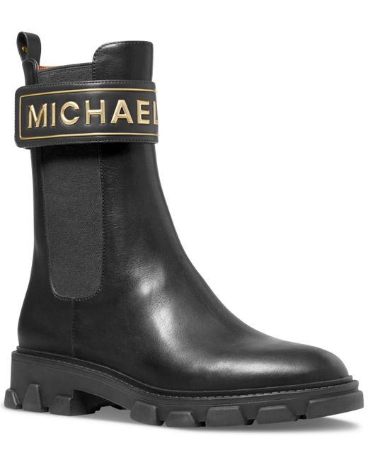 Michael Kors Michael Ridley Signature Chelsea Boots Shoes