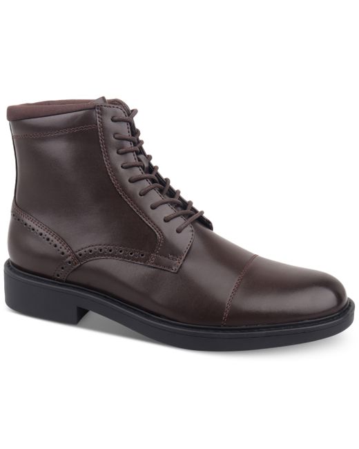 Alfani Elroy Lace-Up Cap-Toe Boots Created for Shoes