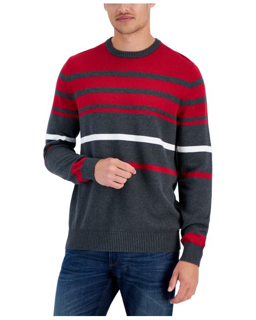 Club Room Vary Striped Sweater Created for