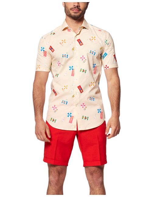 OppoSuits Short-Sleeve Beach Life Graphic Shirt
