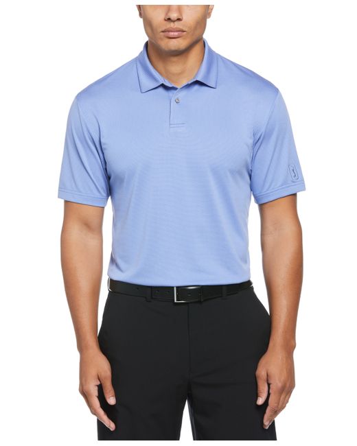 PGA Tour Birdseye Texture Short-Sleeve Golf Polo Shirt