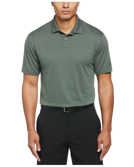 PGA Tour Birdseye Texture Short-Sleeve Golf Polo Shirt