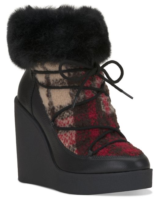 Jessica Simpson Myina Wedge Ankle Booties Shoes