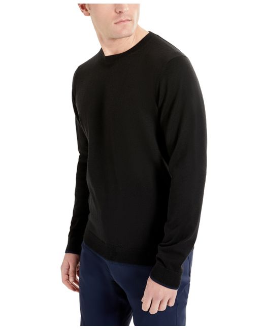 Kenneth Cole Slim Fit Lightweight Crewneck Pullover Sweater