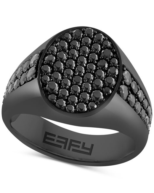 Effy Collection Effy Spinel Ring 2-1/3 ct. t.w. in Pvd-Plated Sterling Silver