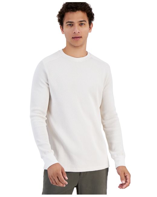 And Now This Waffle-Knit Long-Sleeve T-Shirt Created for