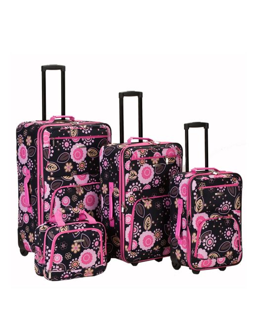 Rockland 4-Pc. Softside Luggage Set