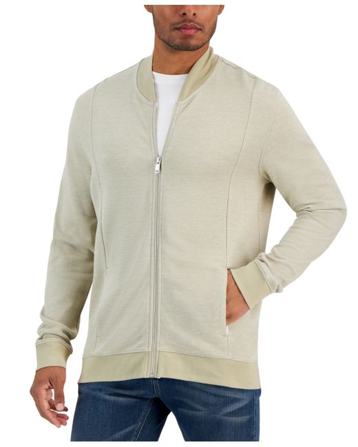 Alfani Zip-Front Sweater Jacket Created for