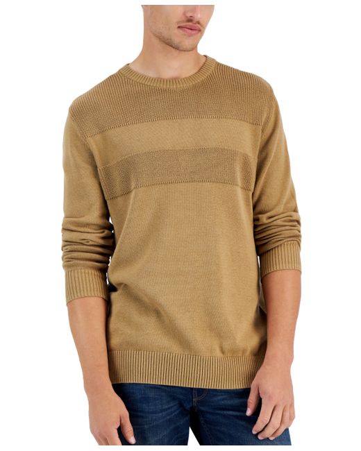 Club Room Textured Cotton Sweater Created for