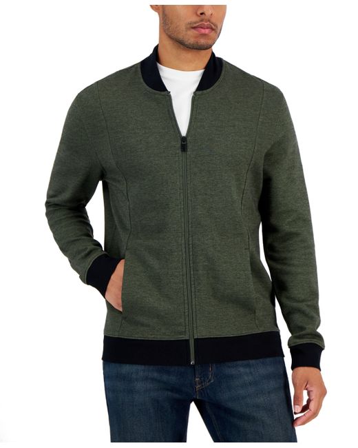 Alfani Zip-Front Sweater Jacket Created for