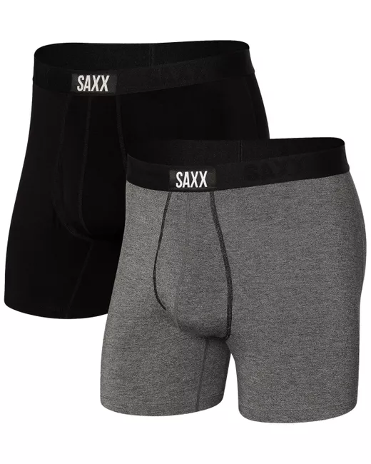 Saxx Ultra Super Soft 2-Pk. Relaxed-Fit Fly Boxer Briefs