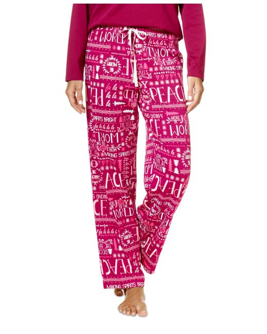 Hue Printed Pajama Pants