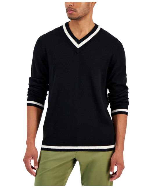 Club Room V-Neck Cricket Sweater Created for