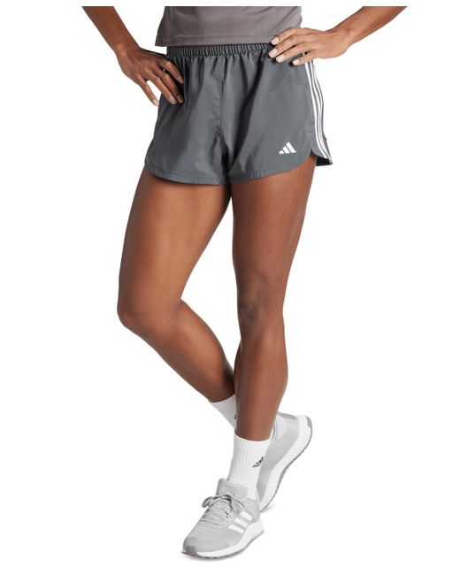 Adidas Pacer Training 3-Stripes Shorts white