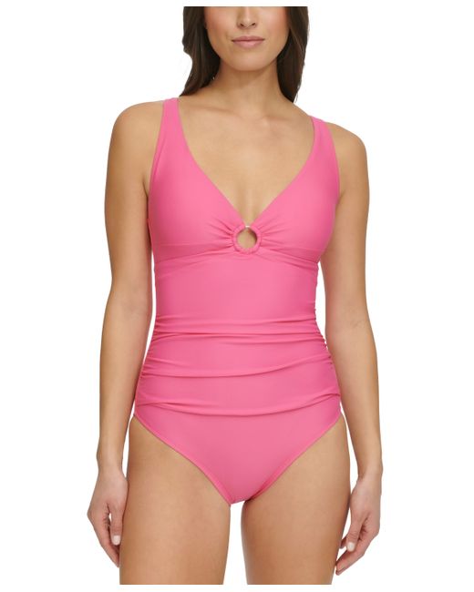 Tommy Hilfiger O-Ring One-Piece Swimsuit