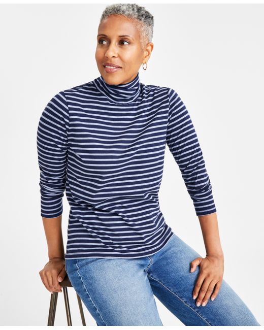 Style & Co Petite Classic Turtleneck Created for