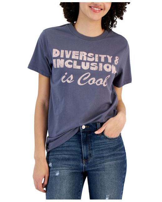 Grayson Threads, The Label Juniors Crewneck Short-Sleeve Diversity Inclusion T-Shirt