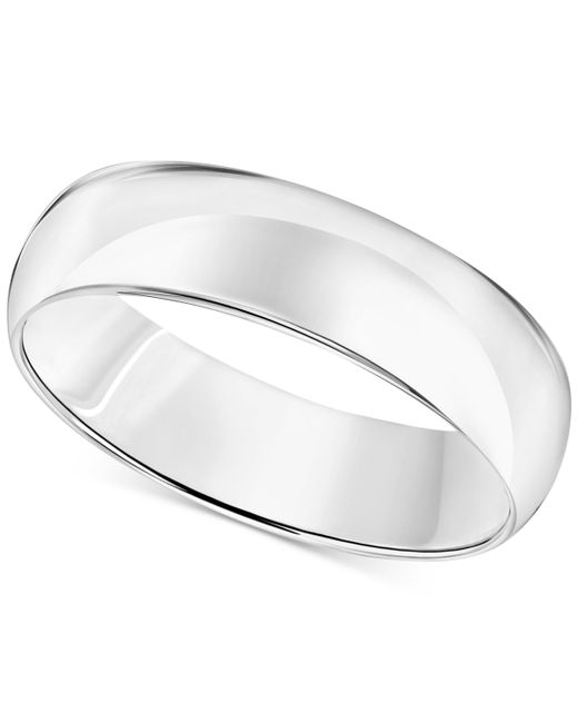 Macy's Comfort Fit Wedding Band 6mm 14k Gold or
