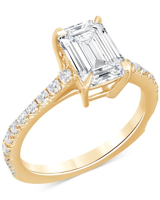 Badgley Mischka Certified Lab Grown Diamond Engagement Ring 2-1/2 ct. t.w. 14k Gold