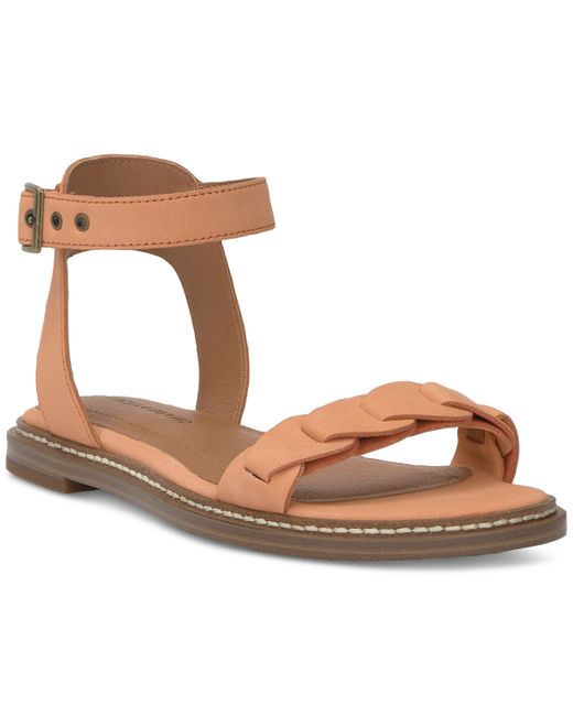 Lucky Brand Kyndall Ankle-Strap Flat Sandals