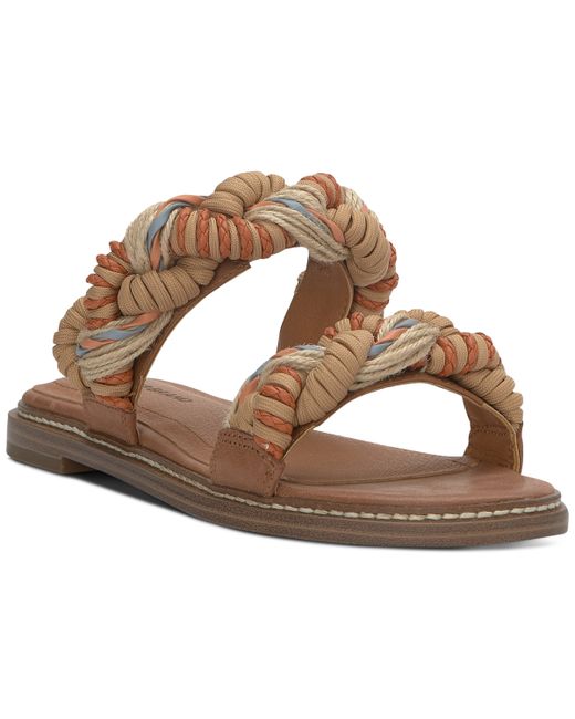 Lucky Brand Kabrina Braided Flat Slide Sandals