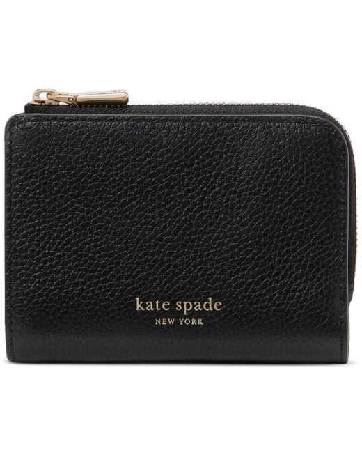 Kate Spade New York Ava Pebbled Zip Bifold Wallet