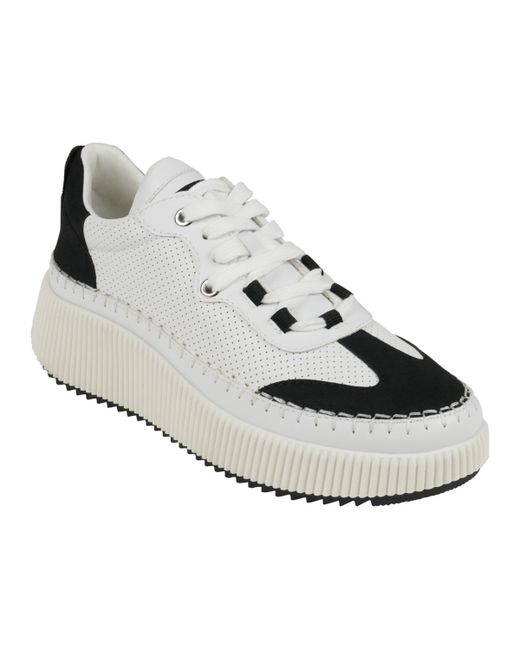 GC Shoes Lace-Up Sneakers White
