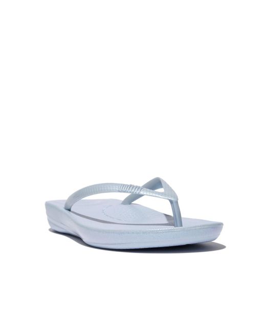 FitFlop Iqushion Pearlized Ergonomic Flip-Flops