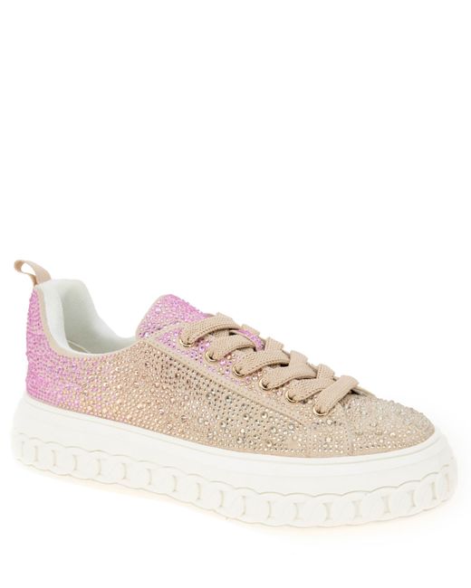 BCBGeneration Riso Lace-Up Platform Sneakers
