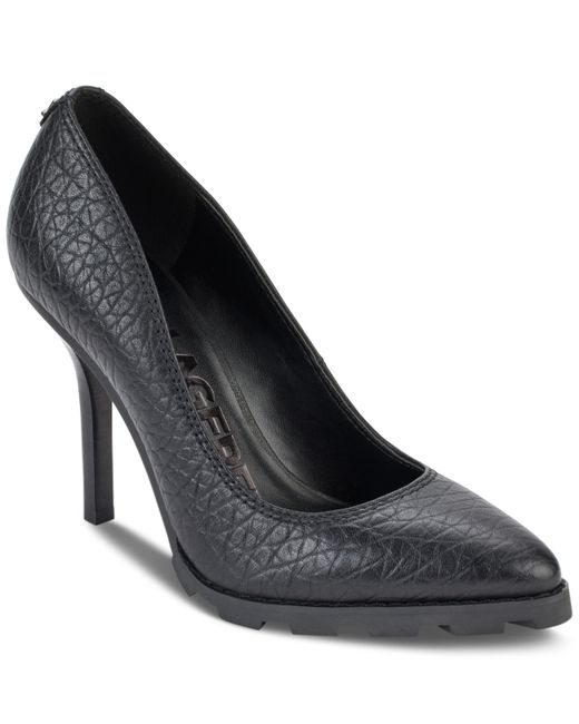 Karl Lagerfeld Madelyn Slip On Pointed Toe Pumps