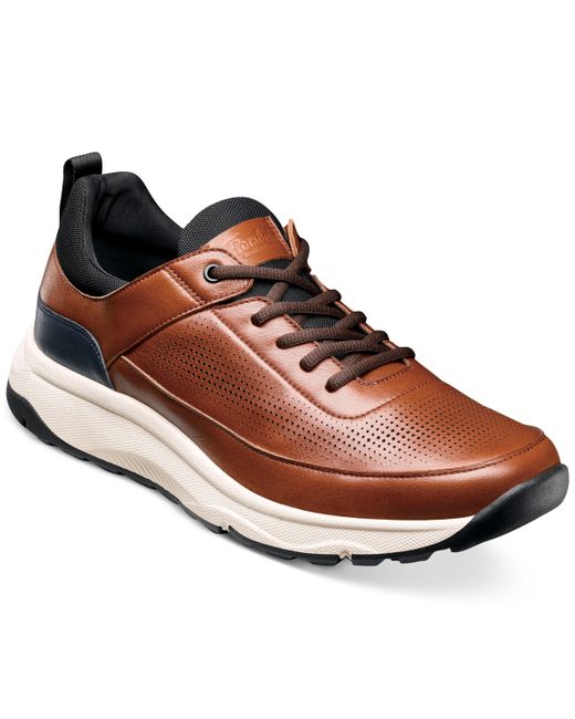 Florsheim Satellite Perforated Toe Leather Lace-up Sneaker