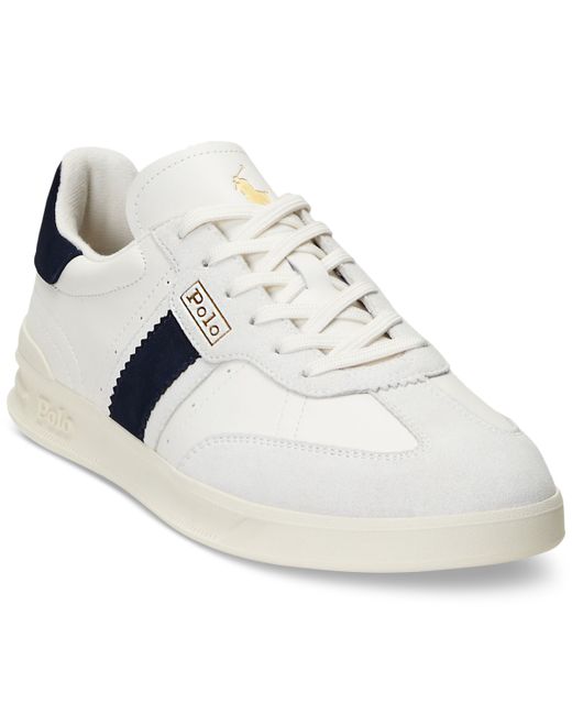 Polo Ralph Lauren Heritage Aera Lace-Up Sneakers navy