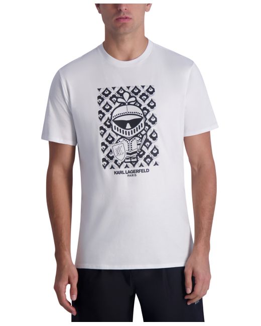 Karl Lagerfeld Slim Fit Short-Sleeve Armor Karl Graphic T-Shirt Created for