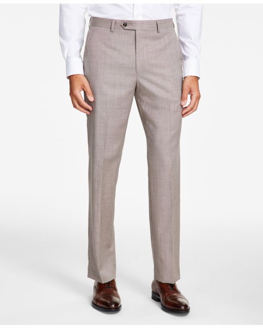 Michael Kors Classic-Fit Stretch Wool-Blend Suit Pants